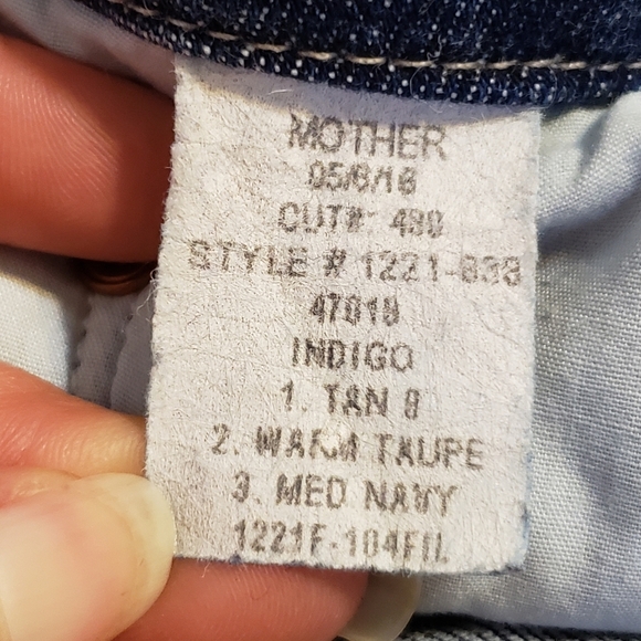 Mother Jeans Women's Blue Jeans - Picture 9 of 12